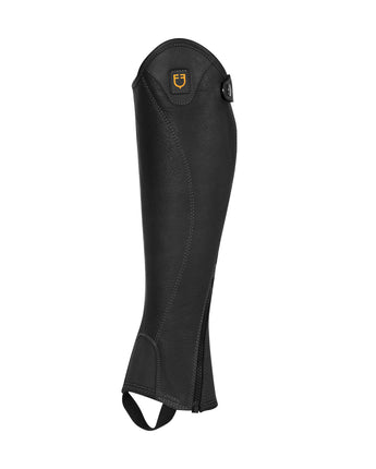 Mini Chaps Unisex in Morbido Cuoio con Cerniera Laterale Equestro